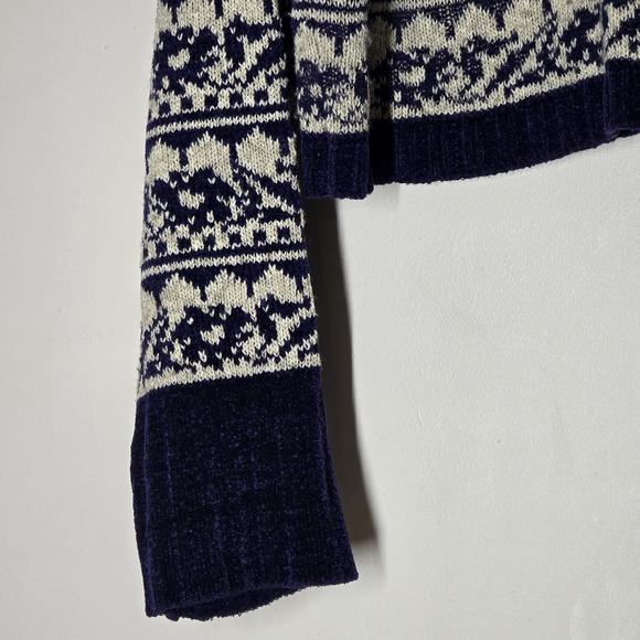 Vintage Oilily Lambswool Blend Mock Neck Sweater Made in Italy Women's Size M - Picture 3 of 8